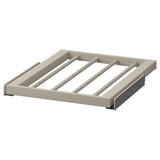 KOMPLEMENT Portapantaloni estraibile, grigio-beige, 50x58 cm
