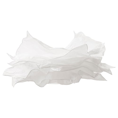 KRUSNING Paralume per lampada a sospensione, bianco, 85 cm