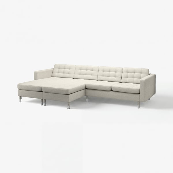 LANDSKRONA Divano a 4 posti con chaise-longue