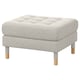 LANDSKRONA Poggiapiedi, Gunnared beige/legno