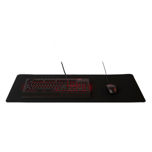 LÅNESPELARE Tappetino per mouse da gaming, nero, 90x40 cm