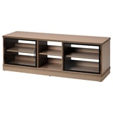 LANESUND Mobile TV, grigio-marrone, 161x47x55 cm