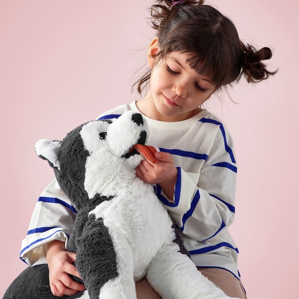 LIVLIG Peluche, cane/husky siberiano, 57 cm