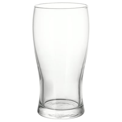 LODRÄT Bicchiere da birra, vetro trasparente, 50 cl