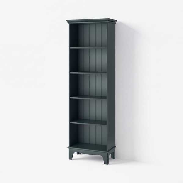 LOMMARP Libreria, blu scuro-verde, 65x199 cm