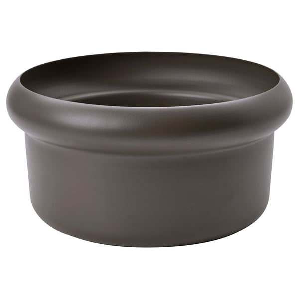 MÅBÄRSBUSKE Vaso, da esterno beige scuro, 44 cm