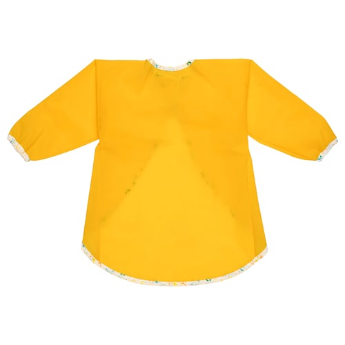 MÅLA Grembiule con maniche lunghe, giallo
