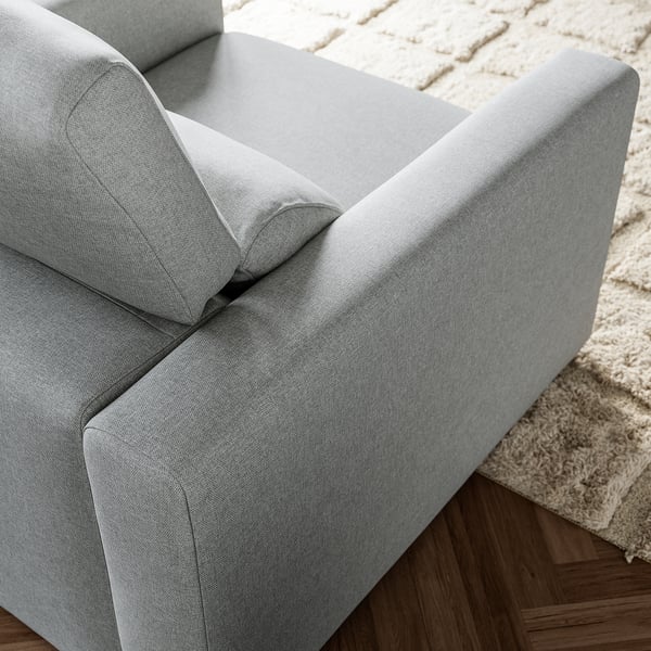 MALMKÖPING Poltrona, Tibbleby beige/grigio