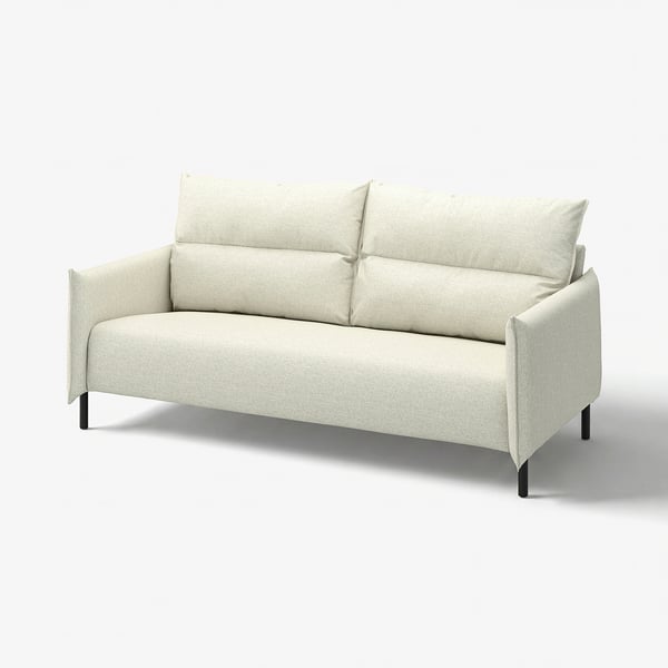 MANNARP Divano a 3 posti, Gunnared beige