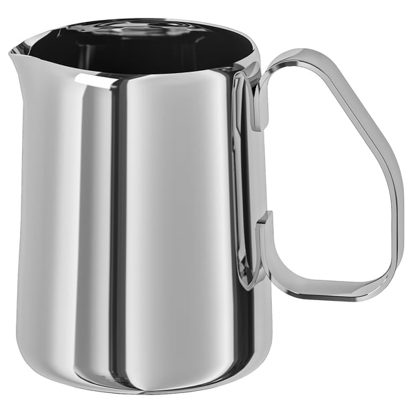 MÅTTLIG Bricco per latte, inox, 0.5 l