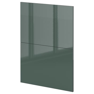METOD 2 frontali per lavastoviglie, Kallarp grigio-verde scuro lucido, 60 cm