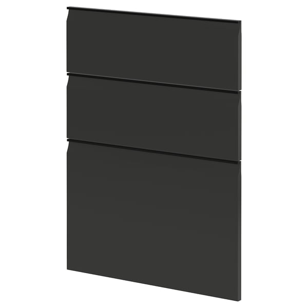 METOD 3 frontali per lavastoviglie, Upplöv antracite opaco, 60 cm