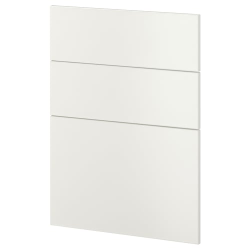 METOD 3 frontali per lavastoviglie, Veddinge bianco, 60 cm