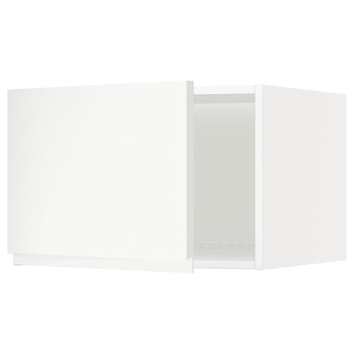METOD Elemento top per frigo/congelatore, bianco/Voxtorp bianco opaco, 60x40 cm
