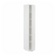METOD Mobile alto con ripiani, bianco/Stensund bianco, 40x37x200 cm
