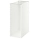 METOD Mobile base, bianco, 30x60x80 cm