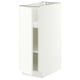 METOD Mobile base con ripiani, bianco/Aspudden bianco opaco, 30x60 cm