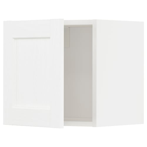 METOD Pensile, bianco Enköping/bianco effetto legno, 40x40 cm