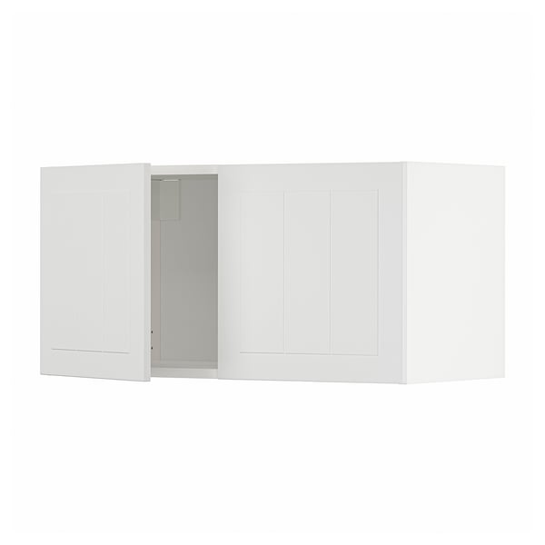 METOD Pensile con 2 ante, bianco/Stensund bianco, 80x40 cm