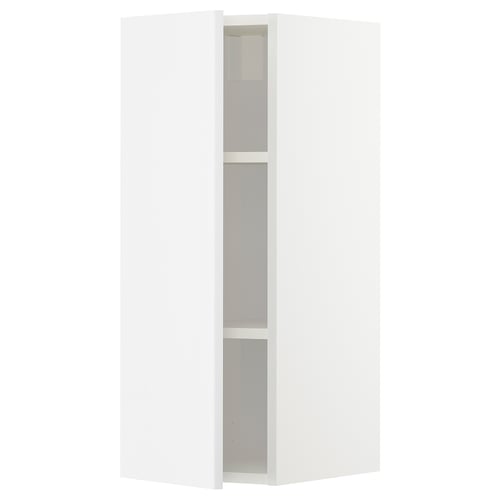 METOD Pensile con ripiani, bianco/Ringhult bianco, 30x80 cm