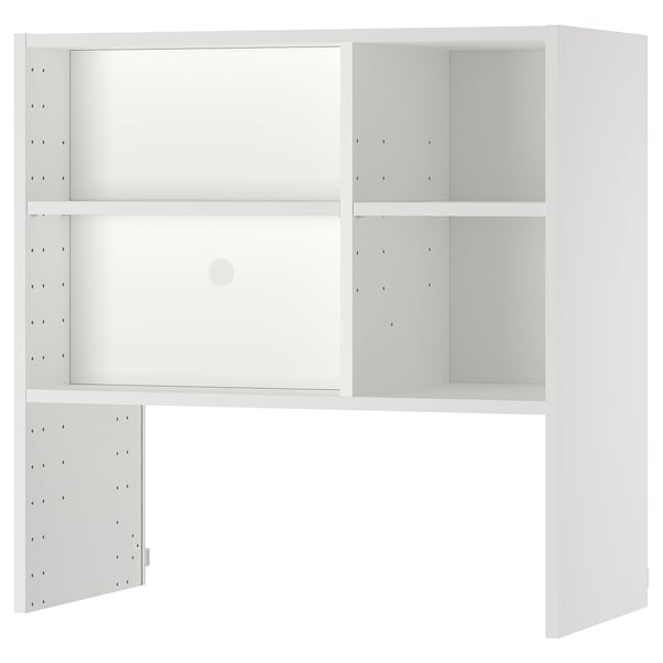 METOD Pensile per cappa da incasso, bianco, 80x37x80 cm