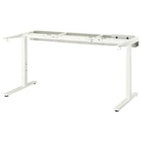 MITTZON Base per scrivania, bianco, 120/140/160x80 cm