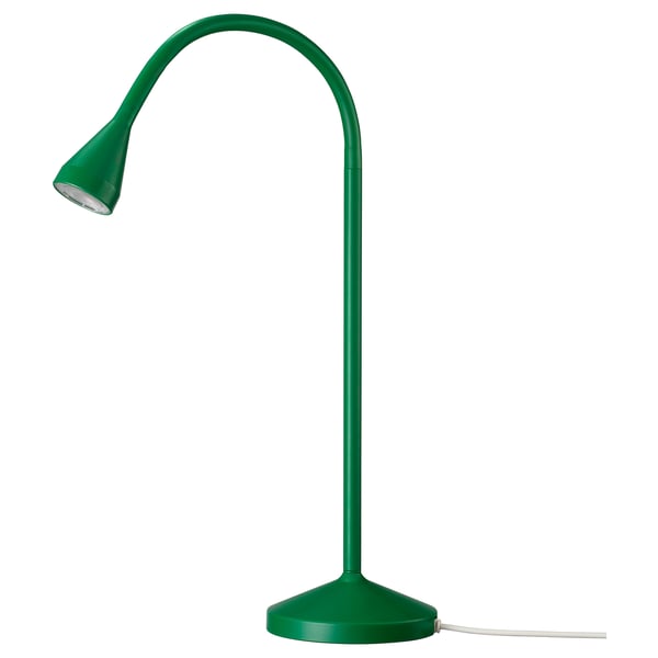 NÄVLINGE Lampada da scrivania a LED, verde