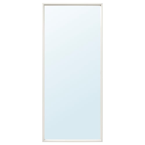 NISSEDAL Specchio, bianco, 65x150 cm