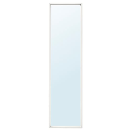 NISSEDAL Specchio, bianco, 40x150 cm