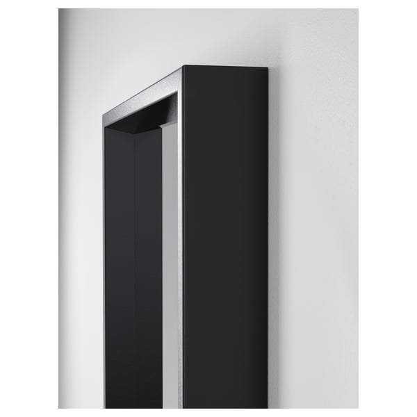NISSEDAL Specchio, nero, 40x150 cm