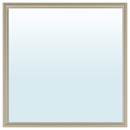 NYPONBUSKE Specchio, grigio-beige, 65x65 cm