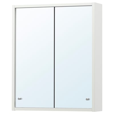 NYSJÖN Mobile a specchio, bianco, 50x60 cm