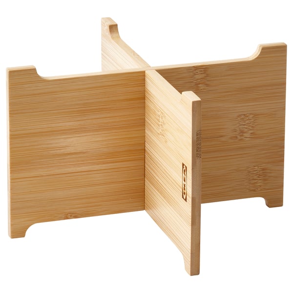 ÖGONTRÖST Supporto dispenser con rubinetto, bambù