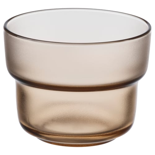 OLIVTRAST Bicchiere, marrone chiaro, 29 cl