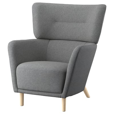 OSKARSHAMN Poltrona, Tibbleby beige/grigio