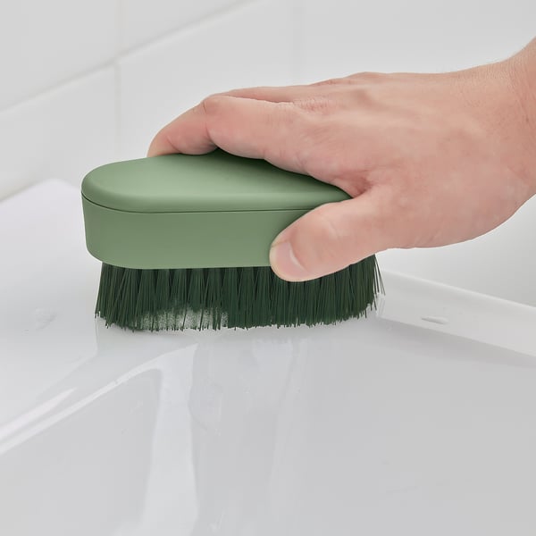 PEPPRIG Set di 2 spazzole, verde