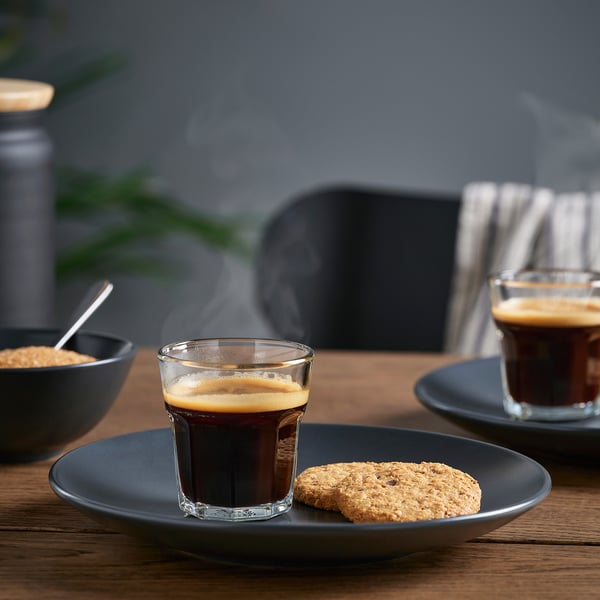POKAL Bicchiere per espresso, vetro trasparente, 10 cl