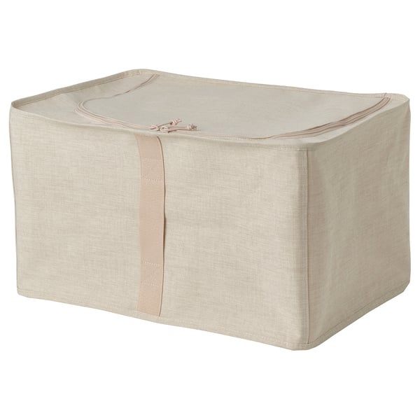 PURRPINGLA Custodia, tessuto/beige, 34x51x28 cm