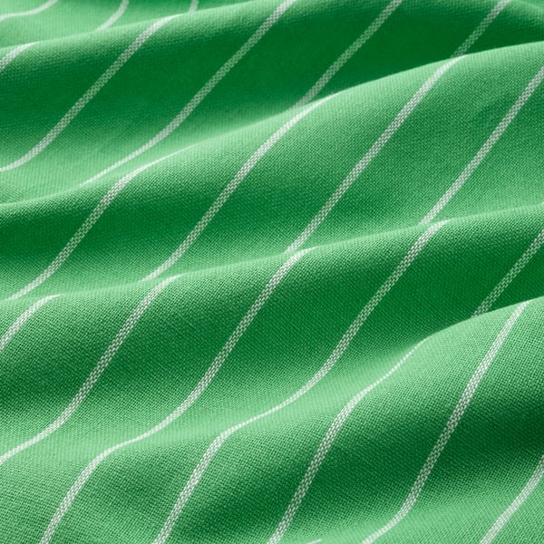 RINNIG Strofinaccio, verde/blu a righe, 45x60 cm