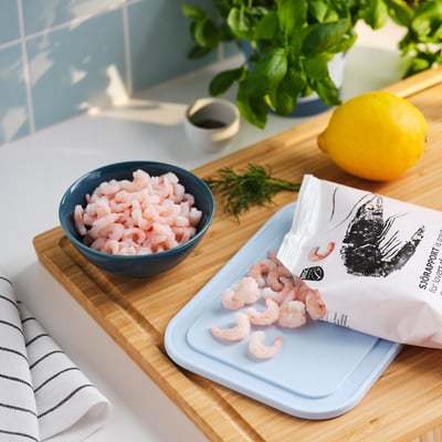 SJÖRAPPORT Gamberetti sgusciati, certificato MSC/surgelato