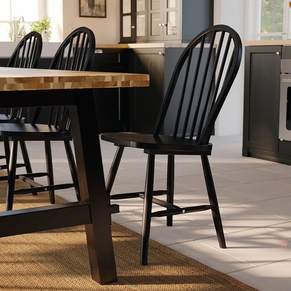 SKOGSTA Sedia, nero