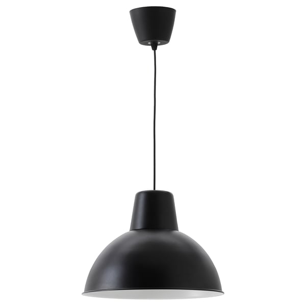 SKURUP Lampada a sospensione, nero, 38 cm