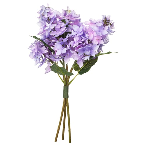 SMYCKA Bouquet artificiale, da interno/esterno/lilla, 36 cm