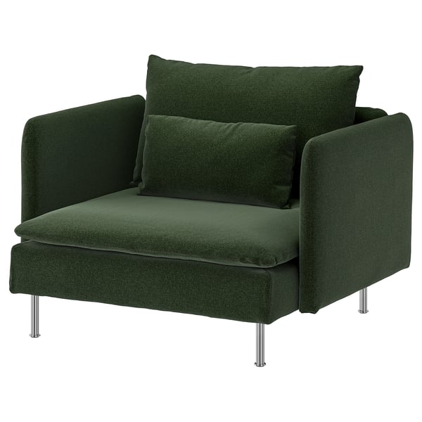 SÖDERHAMN Poltrona, Johanneshov verde scuro