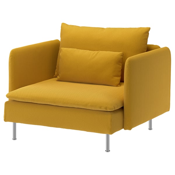 SÖDERHAMN Poltrona, Kelinge giallo scuro