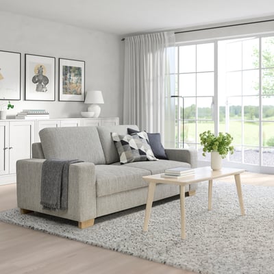 SÖRVALLEN Divano a 2 posti, Viarp beige/marrone