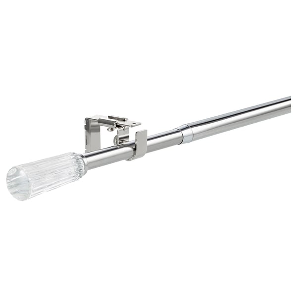 SOLDVÄRGMAL Set bastone per tenda, color argento, 120-210 cm 19 mm