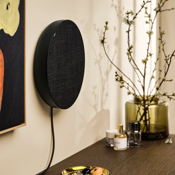 SOLSKYDD Cassa Bluetooth®, nero, 29 cm