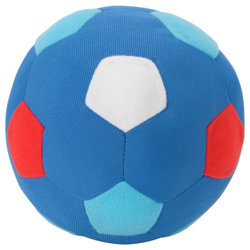 SPARKA Peluche, pallone mini/blu rosso