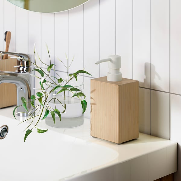 STEGESUND Dispenser per sapone, bambù chiaro